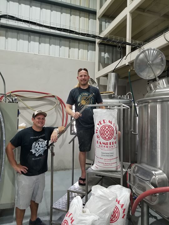 Charles & Victor brewed up a FOK Brewing Co/Broken Strings Brewery collaboration today! This…