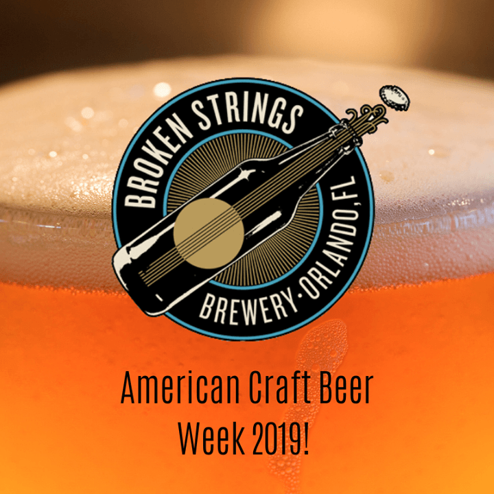 It’s American Craft Beer Week so we whipped up some limited releases! TUESDAY: Peaches…