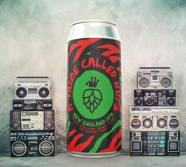 ??CAN DROP?? A Tribe Called Hops – Hazy IPA $18 4-pack 16oz cans! Now On Sale an