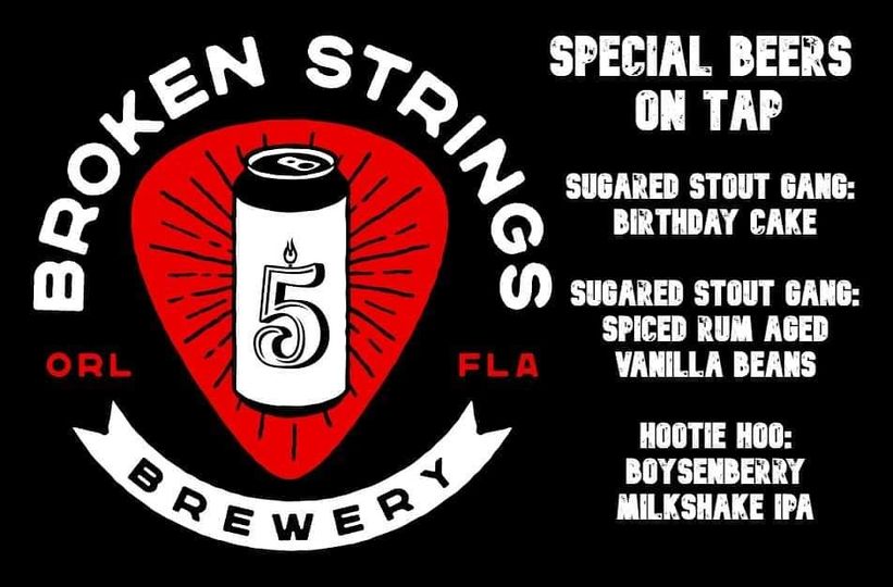 Join us tomorrow June 4th as we celebrate our 5 year anniversary!!! 🥳5️⃣🤘🍻🎂 We w