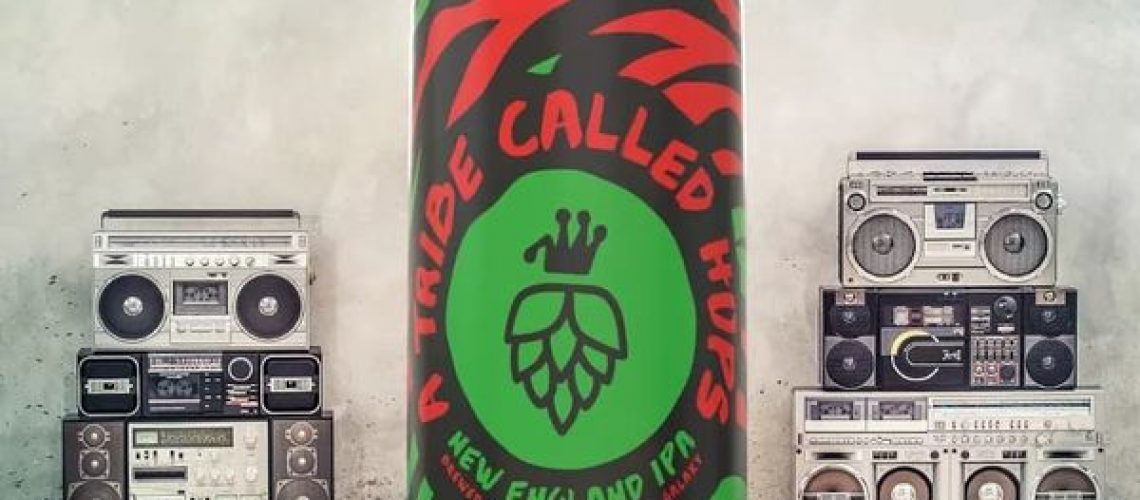 ??CAN DROP?? A Tribe Called Hops – Hazy IPA $18 4-pack 16oz cans! Now On Sale an