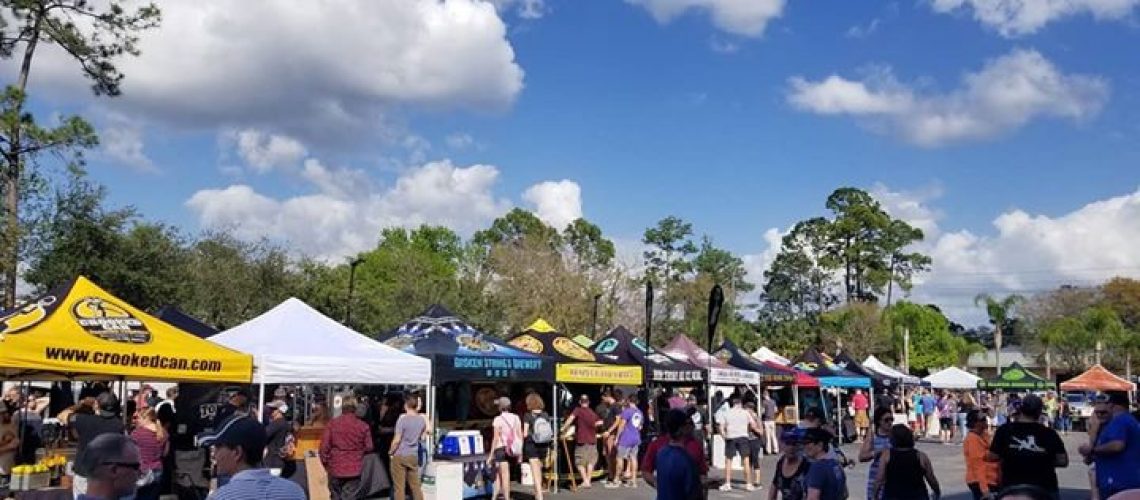 Beautiful day for a Beer Festival with all our Central Florida friends! #centralfloridabrewersguildfest #centralflorida…