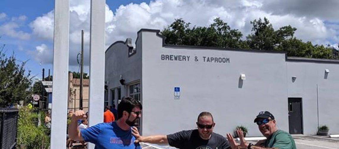 Carlos Padron (owner of The Tank Brewing Company) & John Denny (co-owner of First…