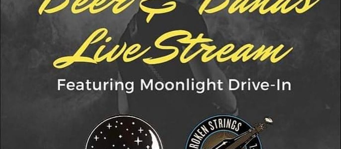 Join us for a live music stream from our taproom with local band Moonlight Drive-In,…