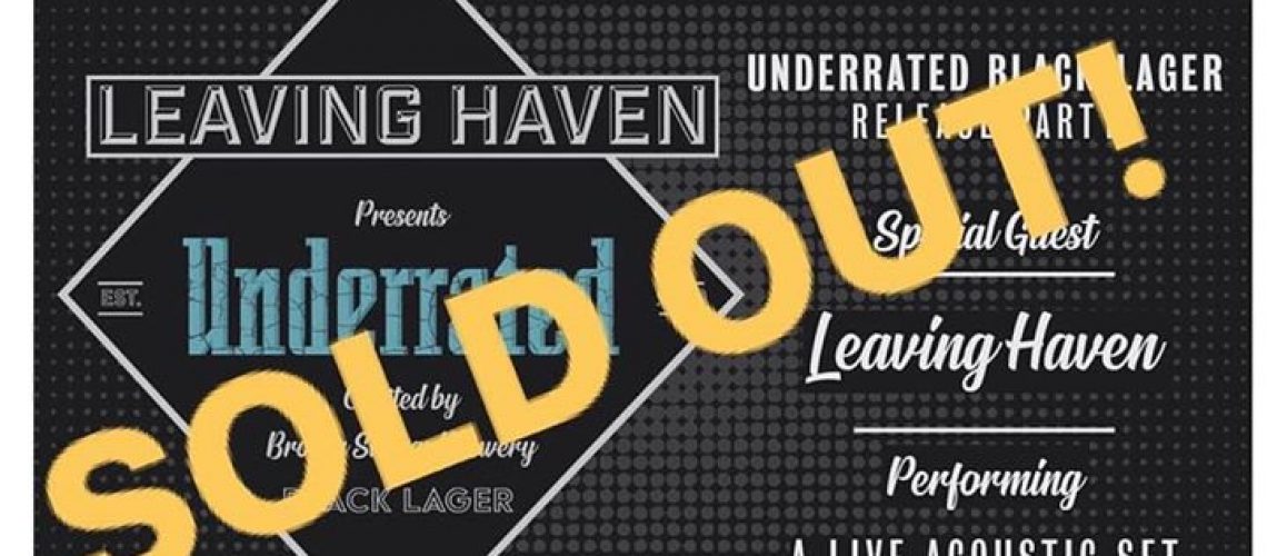 #Repost from @leavinghaven with @ … We are officially OUT of tickets for this…