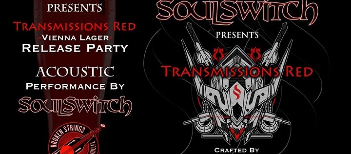 Tickets to our Transmissions Red Release Party with SoulSwitch are discounted today! This live…